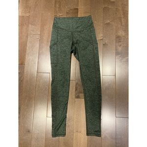 Aerie Green Leggings Size Medium